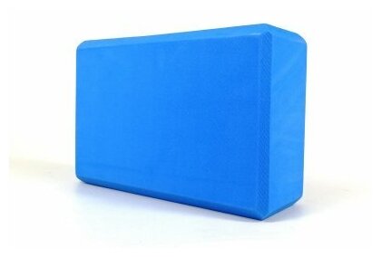 Блок для йоги EVA голубой