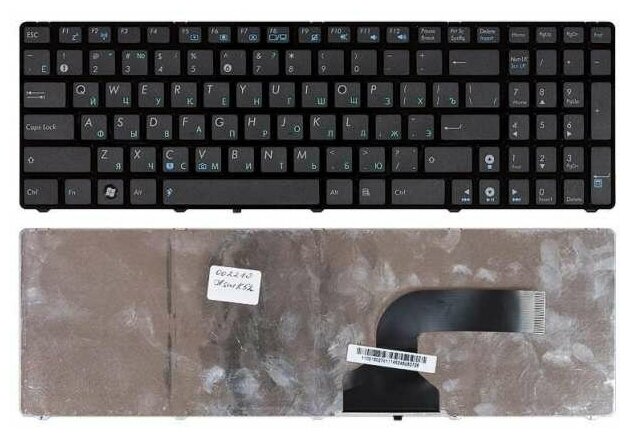 Клавиатура для ноутбука Asus K52, K53, K54, N50, N51, N52, N53, N60, N61, N70, N71, N73, N90, P52, P53, K72, K73, A52, B