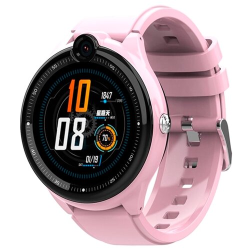 фото Детские умные часы smart baby watch wonlex kt26 с видео-звонком 4g (розовый)