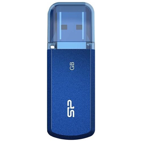 флешка usb silicon power marvel m02 128гб usb3 0 синий [sp128gbuf3m02v1b] Флешка USB Silicon Power Power Helios SP064GBUF3202V1B 64ГБ, USB3.0, синий