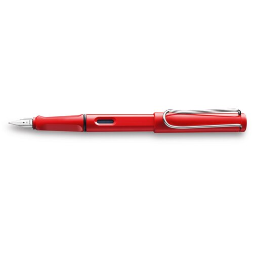 Перьевая ручка LAMY safari, EF, красный перьевая ручка lamy safari ef умбра