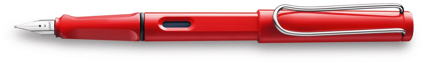 Ручка перьевая Lamy safari 016, красный, EF