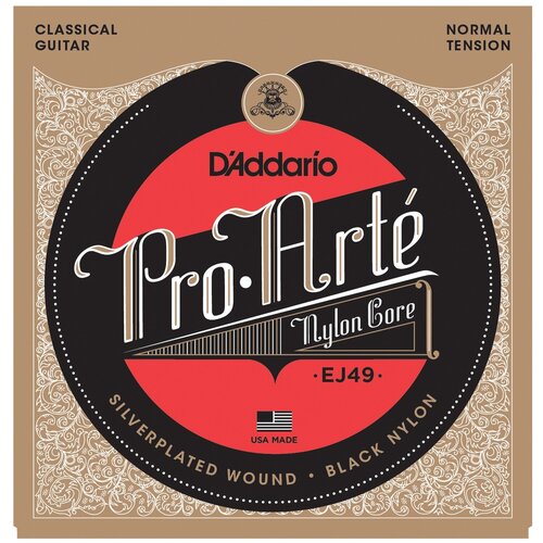 фото Струны для классической гитары daddario ej49 d'addario