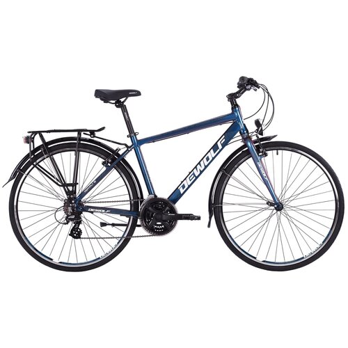 Велосипед DEWOLF ASPHALT 10 2021 18 темно-синийбелыйсерый 3099000₽