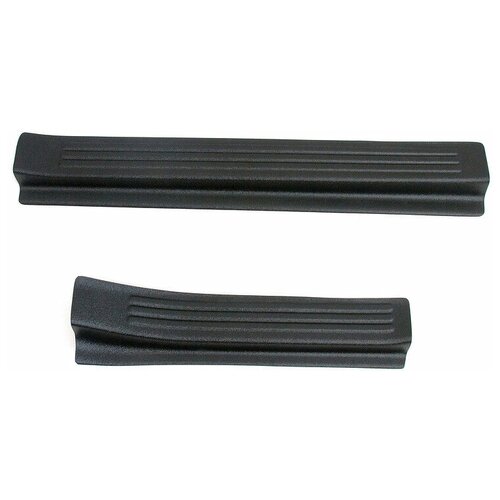 фото Защитные накладки на внутренние пороги дверей hyundai solaris 2010, 2011, 2012, 2013, 2014, 2015, 2016 год русская артель