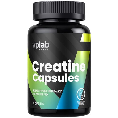 креатин моногидрат now 660 мг в капсулах 120 шт Vplab Creatine Capsules, 90 шт.