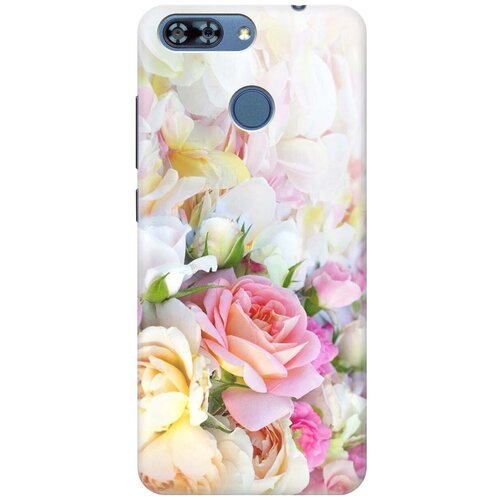 фото Re:pa накладка transparent для zte blade v9 vita с принтом "нежные розы"