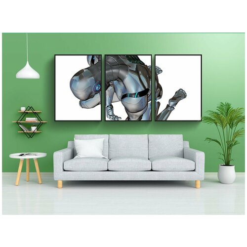 фото Набор модулных постеров для интерьера "человек, вниз, эмоции" 60x90 см. в тубусе, без рамки lotsprints