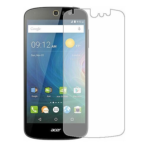 Acer Liquid Z530S защитный экран Гидрогель Прозрачный (Силикон) 1 штука