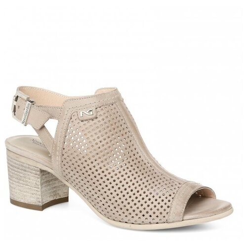фото Босоножки nero giardini p717771d серо-бежевый, размер 38