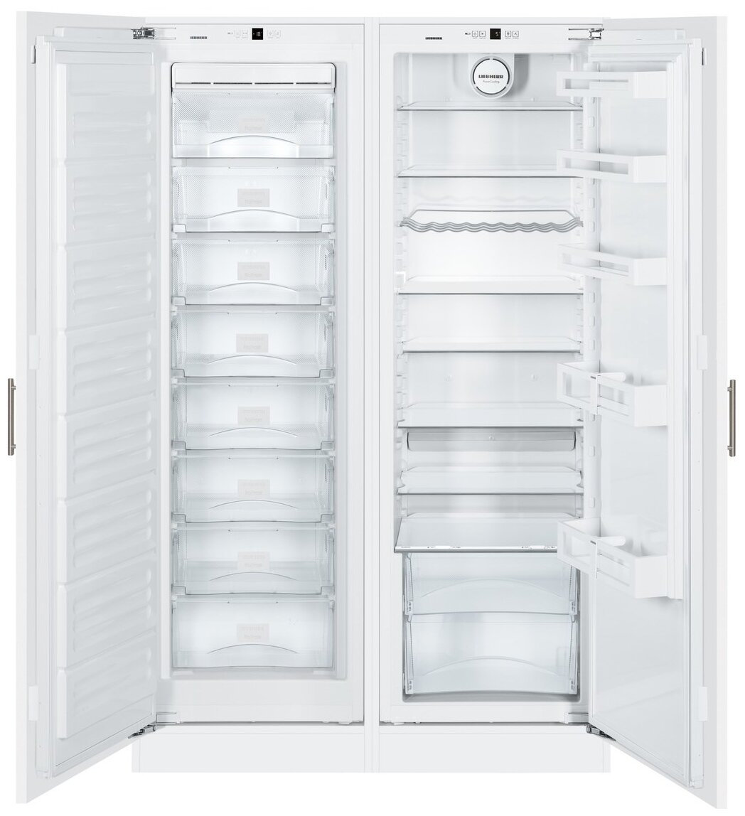 Встраиваемый холодильник Liebherr SBS 70I2, белый