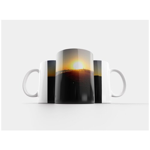 фото Кружка "заход солнца, море, пляж" 320 мл lotsprints