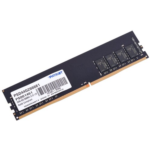 Оперативная память Patriot SignatureLine 4GB DDR4-2666 PSD44G266681