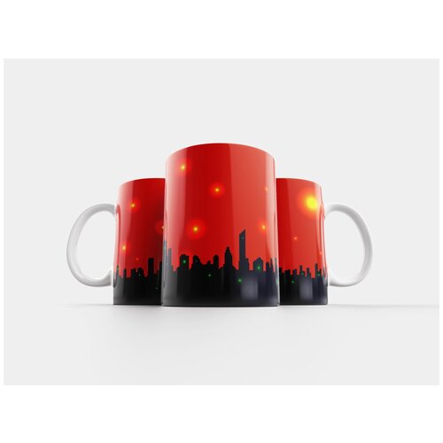 фото Кружка "город, свет, городской" 320 мл lotsprints