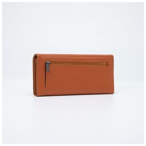 фото Кошелёк на магнитах, цвет коричневый