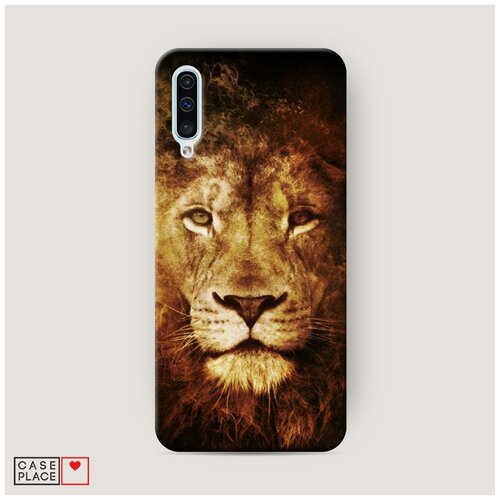 фото Чехол пластиковый samsung galaxy a50 лев case place