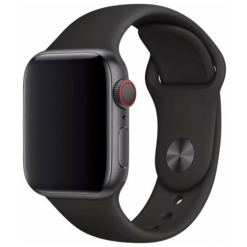 фото Ремешок для смарт часов apple watch 38mm sport premium (black s) life style