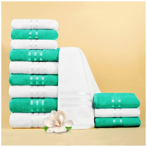 фото Dome набор из 12 полотенец harmonika цвет: