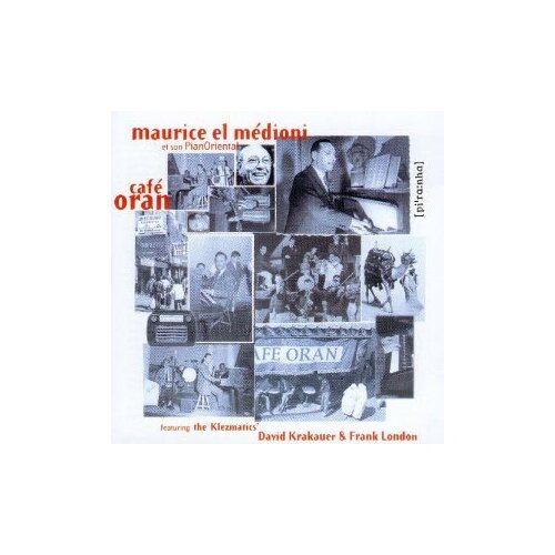 Компакт-Диски, Piranha, MAURICE EL MEDIONI - Café Oran (CD) компакт диски piranha watcha clan radio babel cd