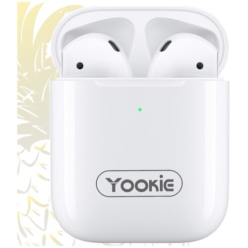 Беспроводные наушники для iPhone и Android Bluetooth наушники для телефона с зарядным кейсом и беспроводной зарядкой 192900₽