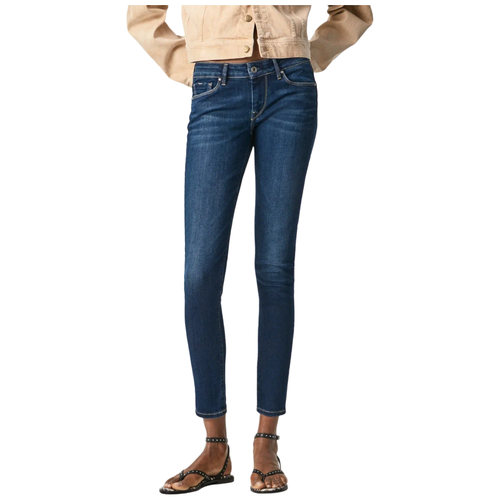 фото Джинсы женские, pepe jeans london, артикул: pl204174, цвет: синий (z63), размер: 33/32