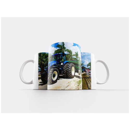 фото Кружка "трактор, парад, большой" 320 мл lotsprints