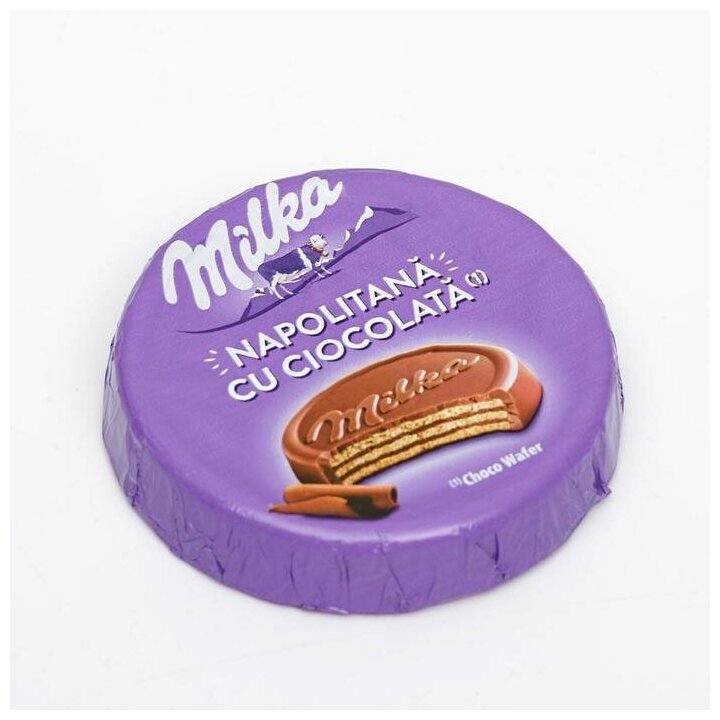 Вафля в шоколаде Milka Choco Wafer / Милка Чоко Вафер 30гр 5 шт - фотография № 2