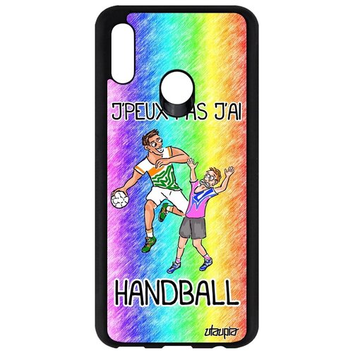 фото Защитный чехол на телефон // honor 10 lite // "не могу - у меня гандбол!" крутой спорт, utaupia, цветной