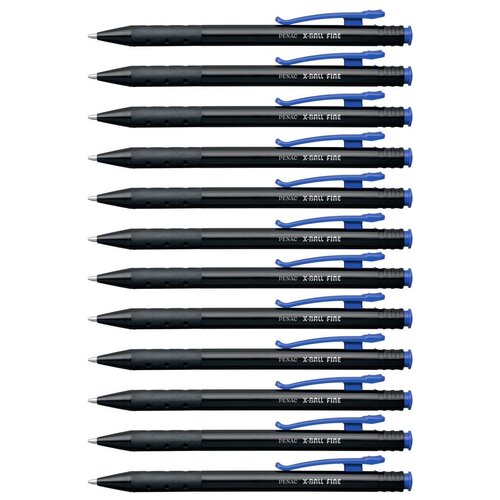 Ручка шариковая автоматическая с маслянными чернилами PENAC X-Ball, синяя (12шт)