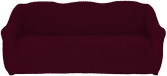 Чехол на диван трехместный Venera, цвет Бордовый