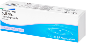 Контактные линзы Bausch & Lomb Soflens Daily Disposable, 30 шт., R 8,6, D -3,5