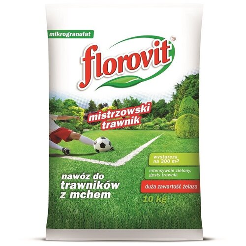 Удобрение Florovit газонное - 10 кг удобрение florovit для папоротников 0 55 л 0 611 кг