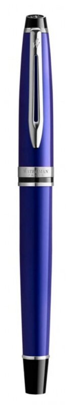 Ручка роллер Waterman Expert 3 2093458 Blue CT F черные чернила подар.кор.