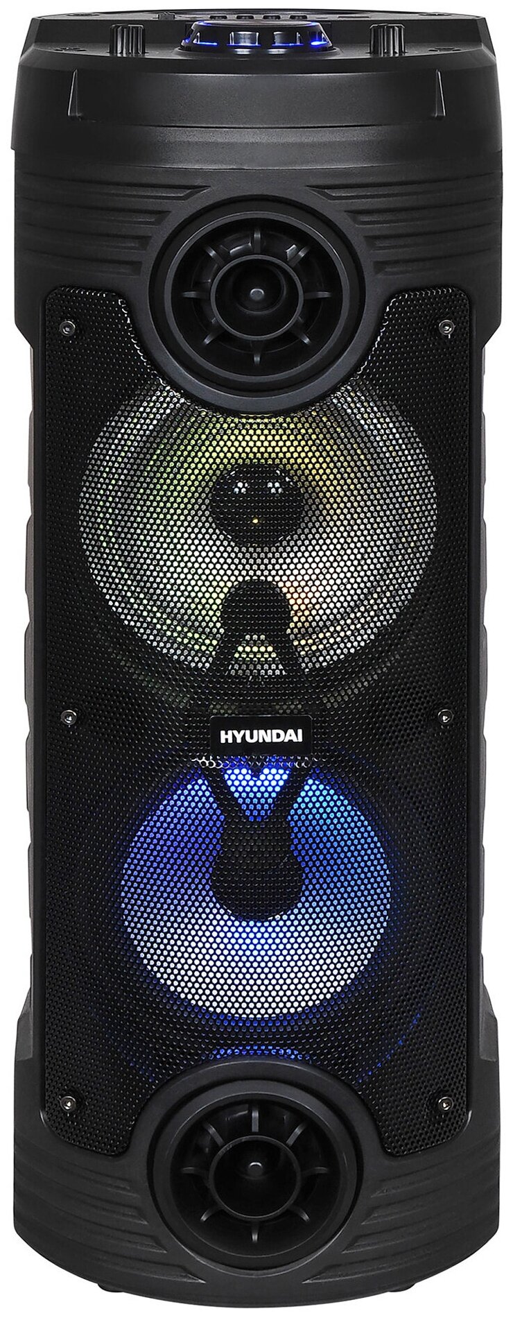 Минисистема Hyundai H-MC170 черный 80Вт FM USB BT SD/MMC