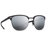 Титановые солнцезащитные очки GRESSO San Marco - круглые / серые - изображение
