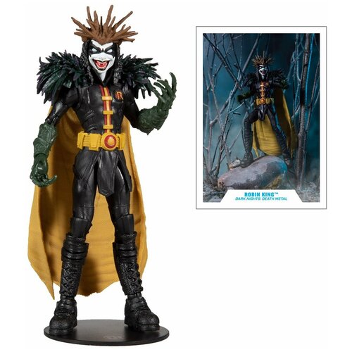 Фигурка Робин Король Dark Nights Death Metal от McFarlane Toys король робин фигурка бэтмен