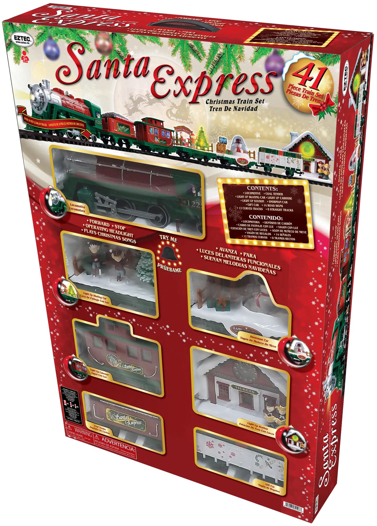 Новогодняя железная дорога SANTA EXPRESS (41 часть) 62197