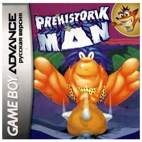 Game Boy Advance Prehistorik Man GBA SP 32-338