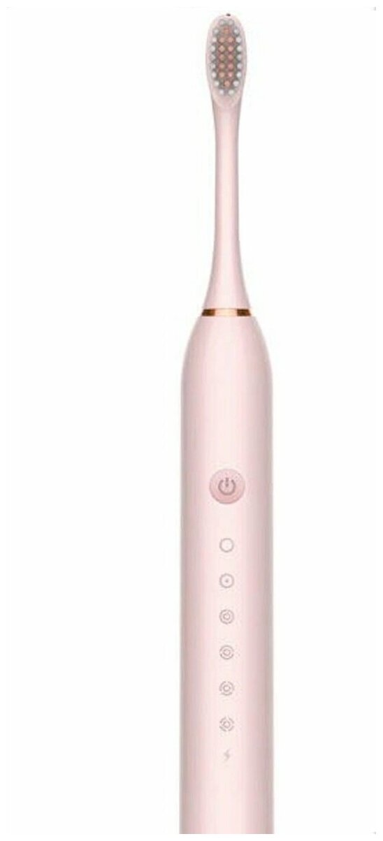 Электрическая зубная щетка X-3 SONIC TOOTHBRUSH Розовый
