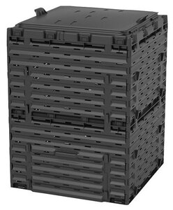 <b>Компостер</b> Piteco 300л <b>с</b> <b>крышкой,</b> черный <span>05 кгразмер упаковки: 60х26</span>