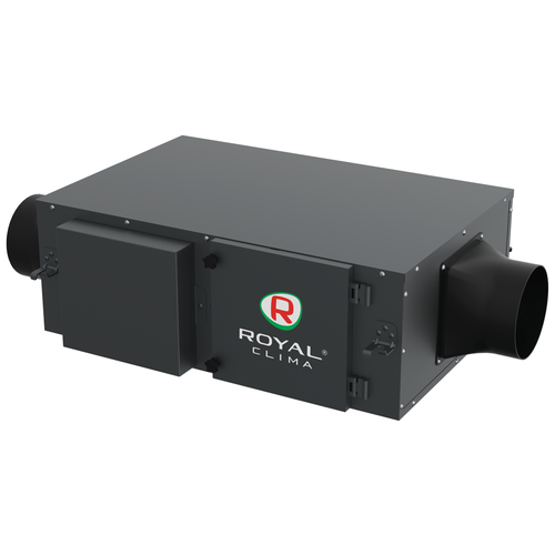 комплект угольных фильтров rcv 900 carbon для приточной установки royal clima vento rcv 900 Приточная установка Royal Clima RCV-900 + EH-3000 белый