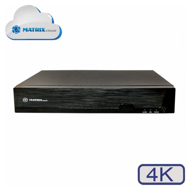 IP видеорегистратор MATRIX M-16IP4K H.265