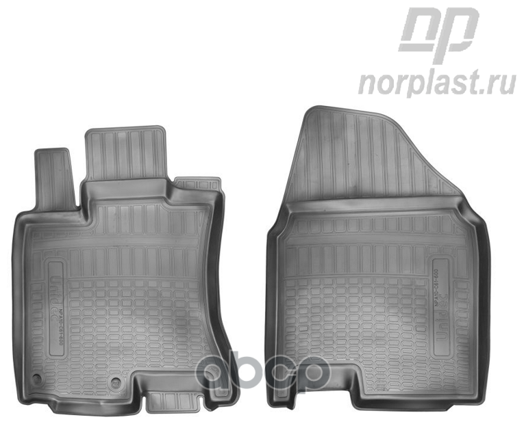 Коврики В Салон Полиуретан Norplast Nissan Qashqai, 2007, Пер Черный Комплект Npa10-C61-600 NORPLAST арт. NPA10C61600