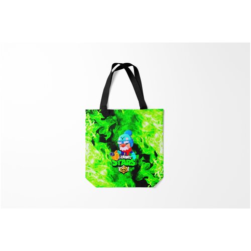 фото Сумка-шоппер / 40х40 см / геймерам / brawl stars gale burnettie