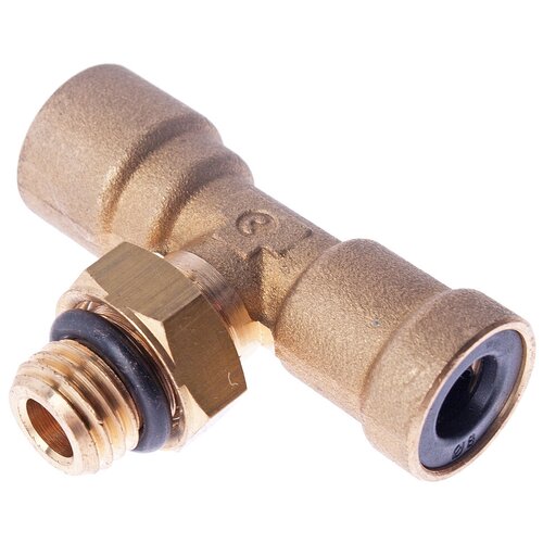 Соединитель трубки ПВХ,полиамид d=8мм-8мм (наружная резьба) М12х1.5 тройник латунь CAMOZZI 9412 8-M12X1.5