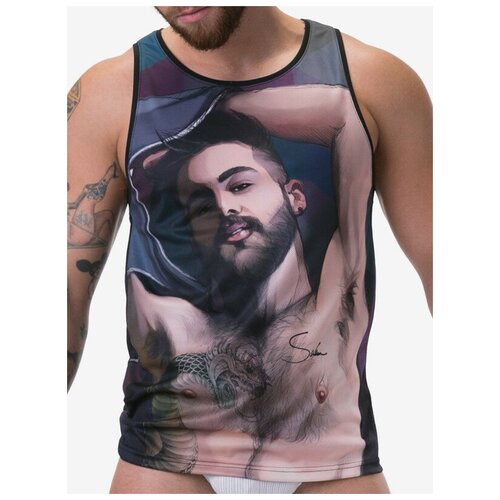 фото Майка-безрукавка "chico salvaje - black" / barcode berlin / черный / размер xl