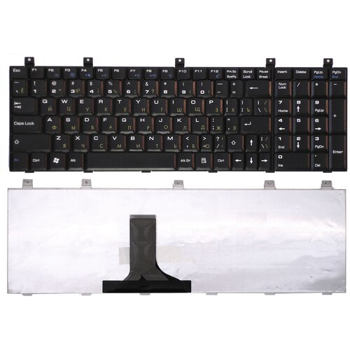 Клавиатура для ноутбука Asus Eee PC 900HA T91 T91MT 900SD Черная 1766₽