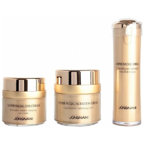 Набор уходовый с пептидами JUNGNANI HYPER FACIAL NUTRITION SKIN CARE 3SET 8 КЮ