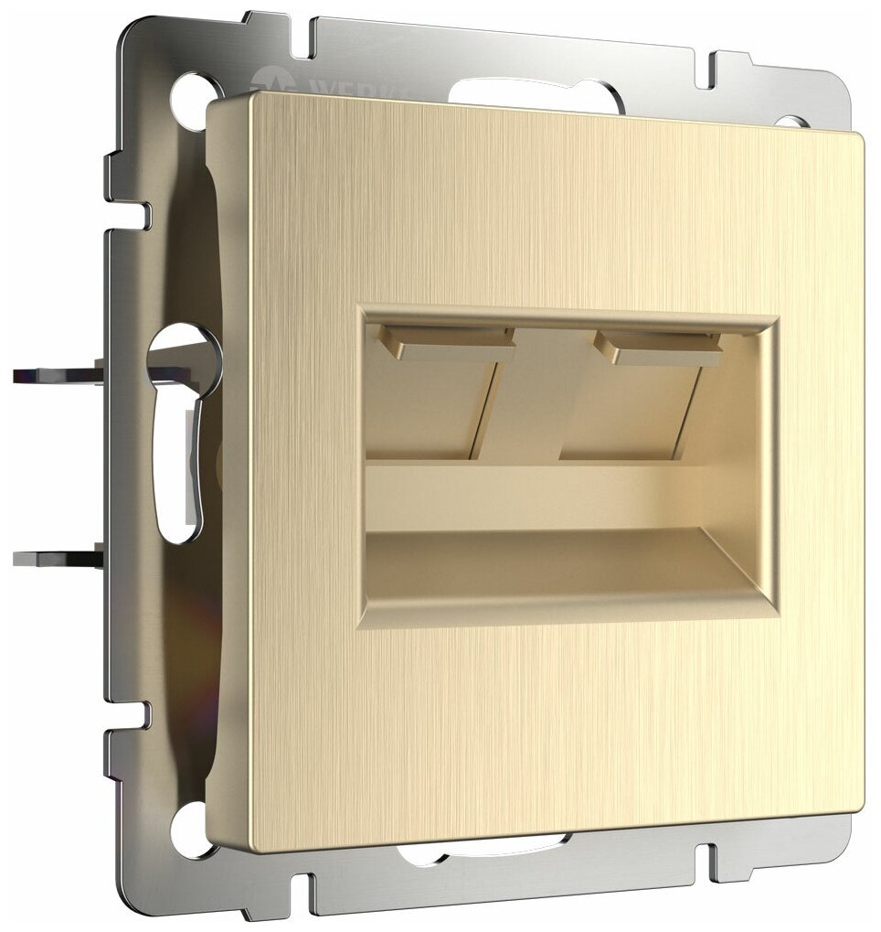 Розетка Ethernet RJ-45 Werkel W1181010 4690389160608 - фото №6