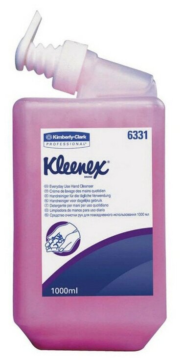 Картридж с лосьоном д/рук KK Kleenex Everyday Use 6 кассет.1л. 6331 KIMBERLY-CLARK 1163039